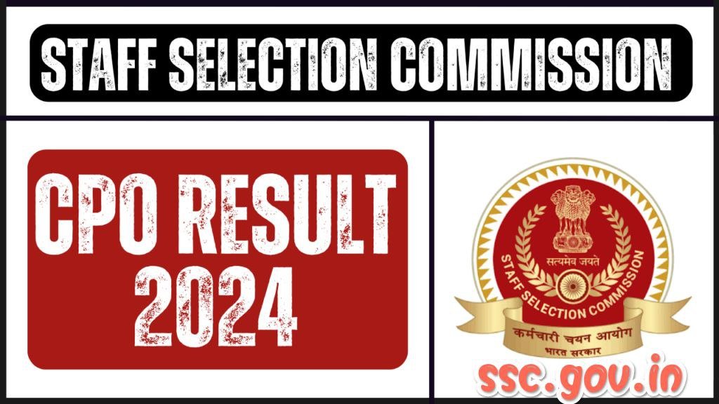 SSC CPO RESULTS 2024